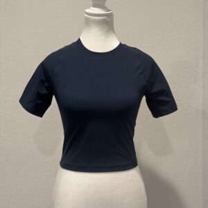 Nike Zenvy Women’s Dri-Fit Training Round Neck Tight Fit Cropped Shirt
